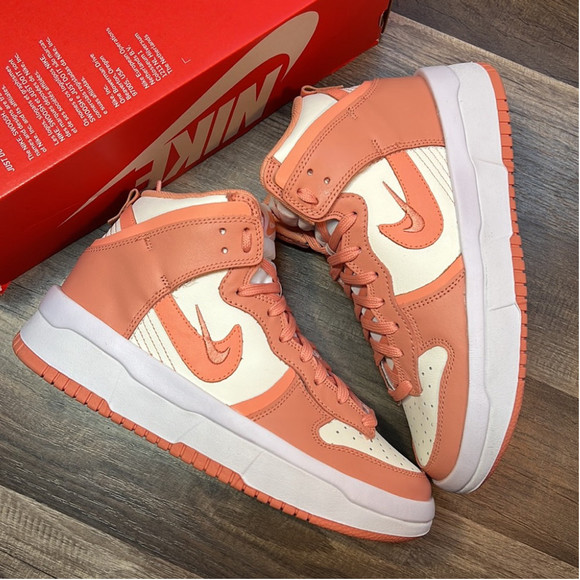 Nike Dunk High Up Crimson Bliss - Picture 3 of 9